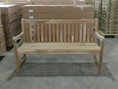 150cm/60" Solo Teak Bench