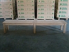 240cm/94" BG Teak Backless Bench