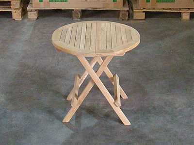 teak side table round