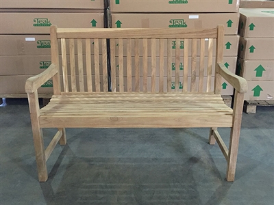 120cm/48" Flores Teak Bench