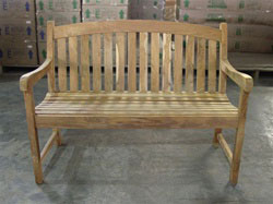 120cm/48" St. Croix Teak Bench