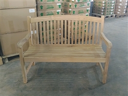 teak sumbawa garden bench 120