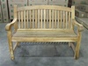 teak sumo garden bench 120