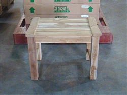 60cm/24" Rinjani Teak Backless Bench