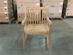 teak flores arm chair