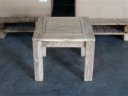 Jambi Teak Side Table ( Rustic Finish )
