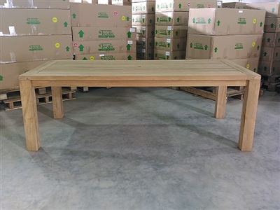 Jambi Rectangle Teak Table 220 x 100cm