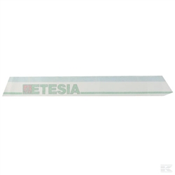 Etesia mower spare parts Uk Etesia RH STRIPE STICKER part number 12039