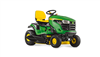 John Deere X127 Ride on tractor mower mulch or side discharge