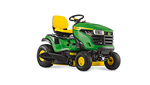 John Deere X127 Ride on tractor mower mulch or side discharge