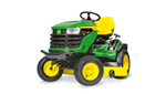 John Deere X167 Ride on tractor mower mulch or side discharge