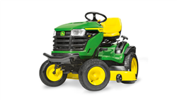 John Deere X167 Ride on tractor mower mulch or side discharge