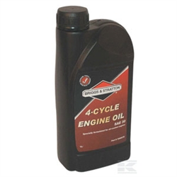 Briggs & Stratton recommended oil 4 stroke lawn mower engine oil 1l