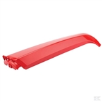 Castelgarden Atco Mountfield Stiga spare parts UK LEFT ANGULAR SUPPORT TCX RED 05/06 part number ca3250320070