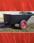 Trailers for ride on mower SCH budget trailer for sit on mower