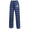 100% double-brushed cotton flannel pants. Printed with Camp Pinebrook logo.