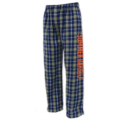 100% double-brushed cotton flannel pants. Printed with Bauercrest wordmark.