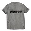 60/40 Poly/Cotton t-shirt. Printed with The Insneider  logo..
