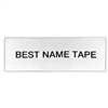 Name Tape Labels - 1 Line