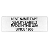 Name Tape Labels - 4 Line