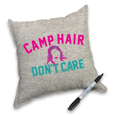 Be the happiest camper with the most autographs. Get your pillow autographed by all your bunkmates!