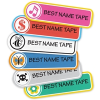 Performance Iron-On Clothing Labels with Logo.