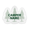 <!008>FRIENDLY PINES CAMP - TREE PRESS-ON LABELS