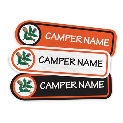 <!010>CAMP KIEVE - LOGO RECTANGLE PERFORMANCE LABELS