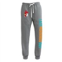 Sleep in late and wake up with the Lazy Mornings Guy sweatpants