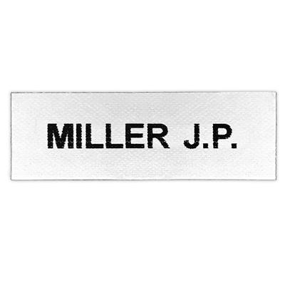 Military Name Tape Labels