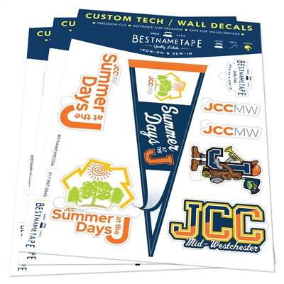 SUMMER DAYS AT THE J TECH WALL DECALS