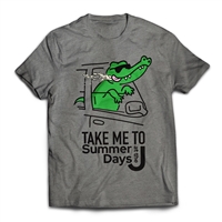 Get back to CAMP QUCIK with the Summer Days at the J - Take Me To Camp - Alligator T-Shirt..