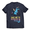 Get back to CAMP QUCIK with the Summer Days at the J - Take Me To Camp - Unicorn T-Shirt..