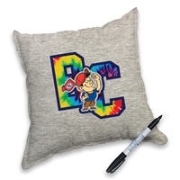 Be the happiest camper with the most autographs. Get your pillow autographed by all your bunkmates!