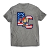 Bunk Captain Signature USA logo on a t-shirt.