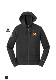 New era full zip personalized hoodie