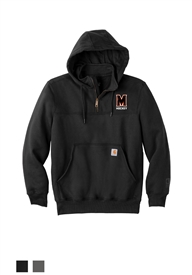 Carhartt Â® Rain Defender Â® Paxton Heavyweight Hooded Zip Mock Sweatshirt