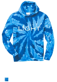 8) Port & CompanyÂ® Tie-Dye Pullover Hooded Sweatshirt