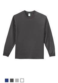 Port & CompanyÂ® Long Sleeve Essential Tee XS-6xlarge