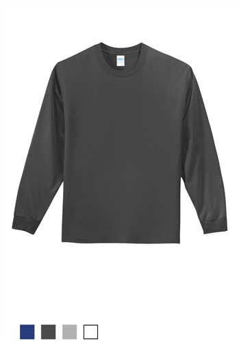 Port & CompanyÂ® Long Sleeve Essential Tee XS-6xlarge