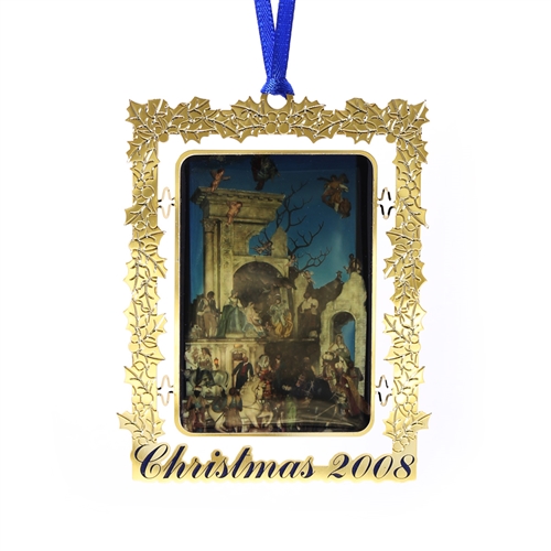 The White House Ornament for 2008 from the Official White House and Historic Gift Shop, Designed by Artist Anthony Giannini for the Annual Ornaments Collection