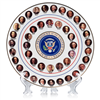 All Presidents China Plate