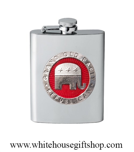 Heritage Pewter Republican Flask