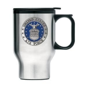 Heritage Pewter Air Force Travel Mug