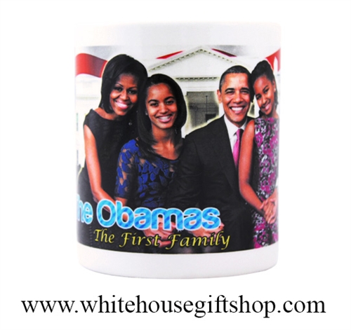 Obama First Family Photo Mug