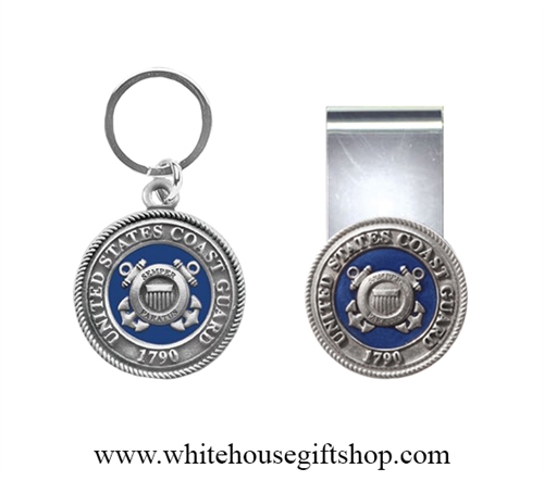 Coast Guard Money Clip & Keyring