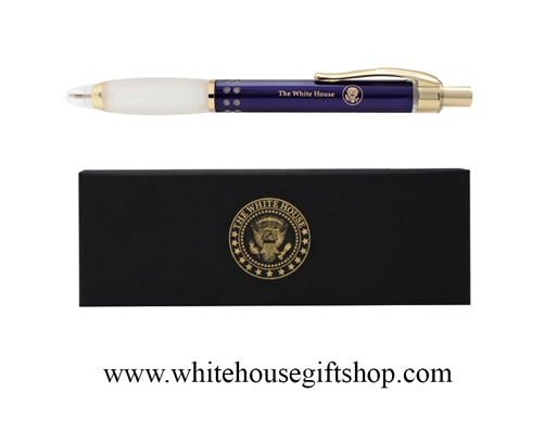 White House Inauguration Commemorative Lighted Ink Pen from the Official White House Gift Shop