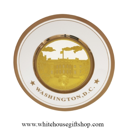 White House Golf Plate