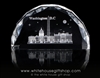 National Monuments Glass Hologram from the White House Gift Shop's Presidential Gifts Collection