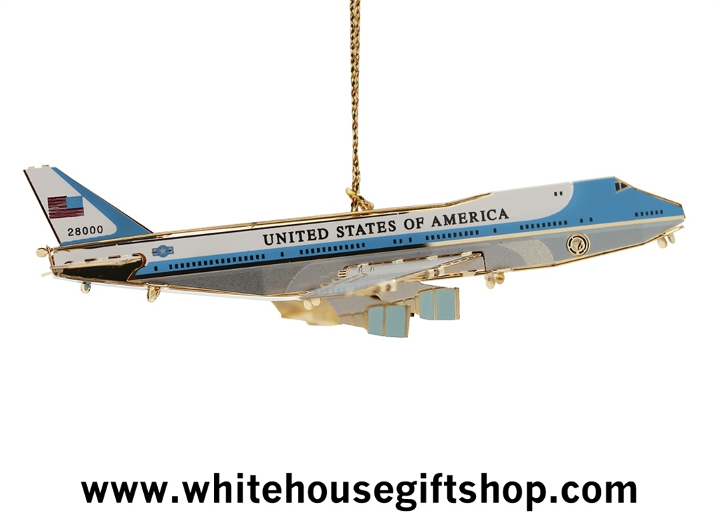 Air Force One 3-D Ornament and Model, President-Elect Trump's New Airplane  from the Official White House Gift Shop, Est. 1946. Designed by Anthony  Giannini, Series Designer Since 2013.